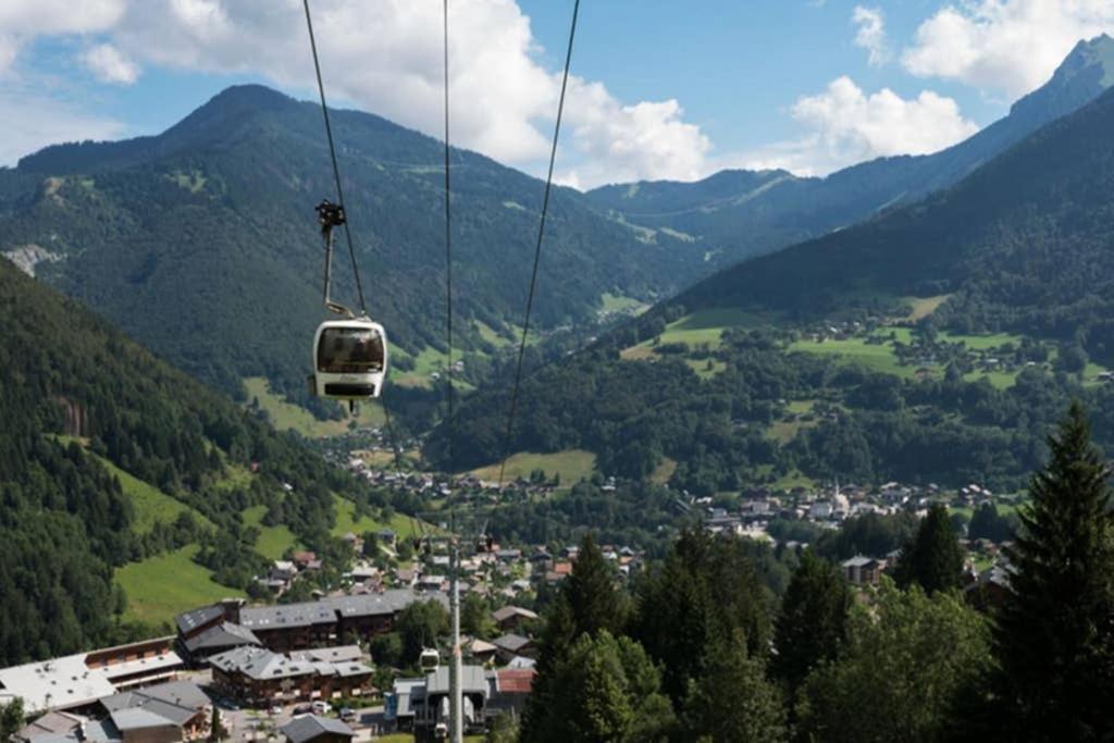 L'Enchalpe, Grand Et Lumineux Studio Avec Coin Montagne 5 Personnes, 60M Des Pistes, Piscine Couverte, Wifi, Grand Balcon Expo Est, Draps Non Compris Saint-Jean-d'Aulps Exterior photo