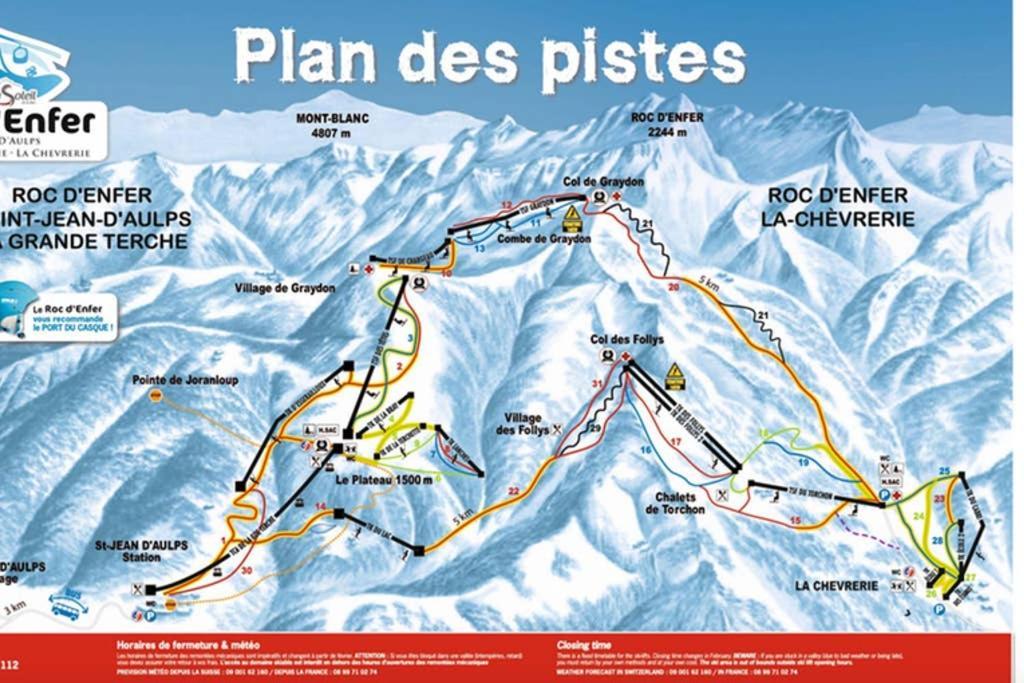 L'Enchalpe, Grand Et Lumineux Studio Avec Coin Montagne 5 Personnes, 60M Des Pistes, Piscine Couverte, Wifi, Grand Balcon Expo Est, Draps Non Compris Saint-Jean-d'Aulps Exterior photo