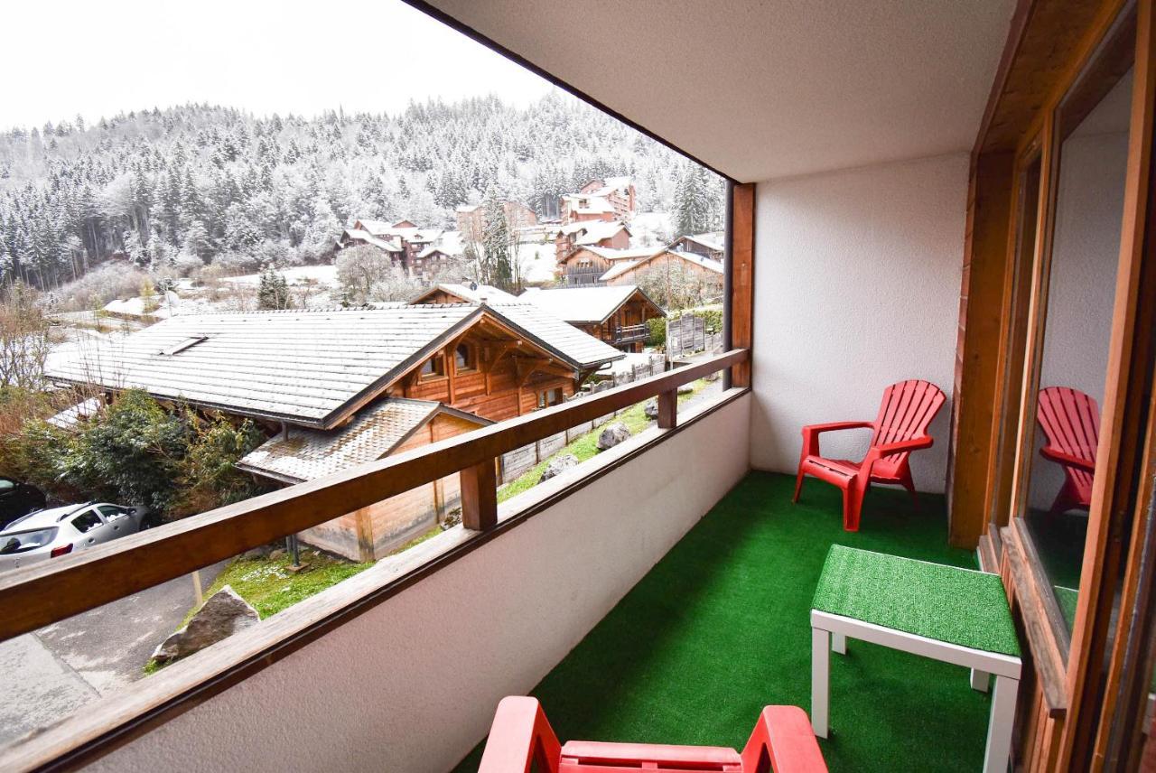 L'Enchalpe, Grand Et Lumineux Studio Avec Coin Montagne 5 Personnes, 60M Des Pistes, Piscine Couverte, Wifi, Grand Balcon Expo Est, Draps Non Compris Saint-Jean-d'Aulps Exterior photo